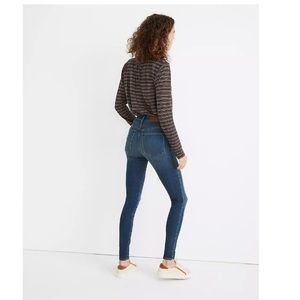 Madewell 10" High-Rise Roadtripper Supersoft Jeans in Playford Wash